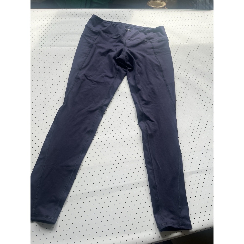 Southwind Apparel Navy Blue Soft Pocket Leggings Yoga Activewear‎ USA Made